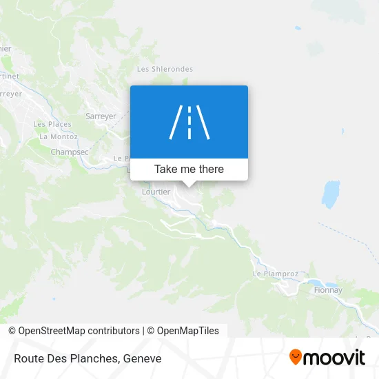 Route Des Planches map