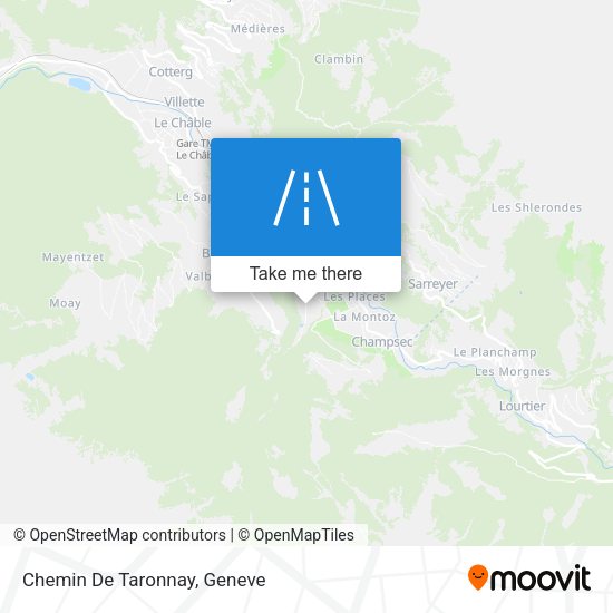 Chemin De Taronnay map