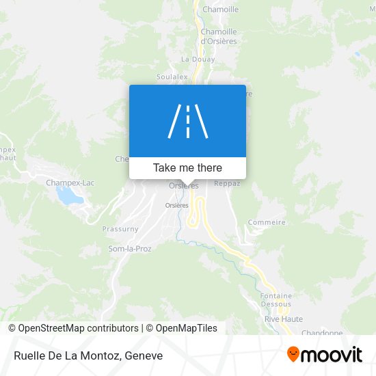 Ruelle De La Montoz map