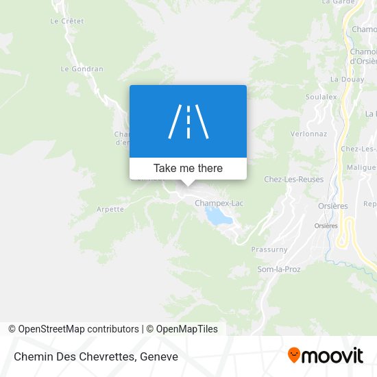Chemin Des Chevrettes map