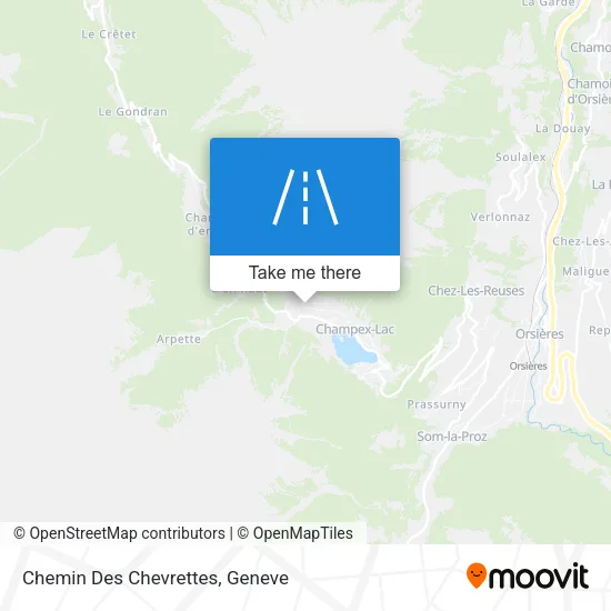 Chemin Des Chevrettes map
