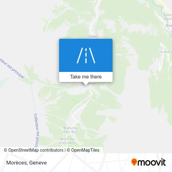 Morèces map