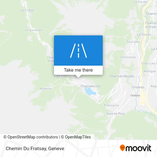 Chemin Du Fratsay map