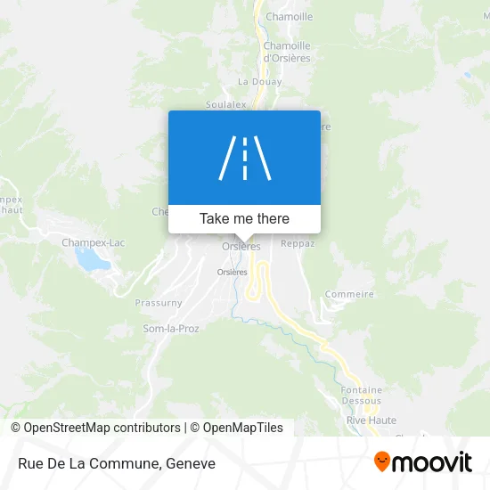 Rue De La Commune map