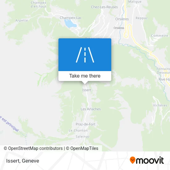 Issert map