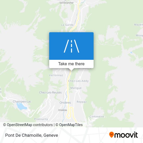 Pont De Chamoille map