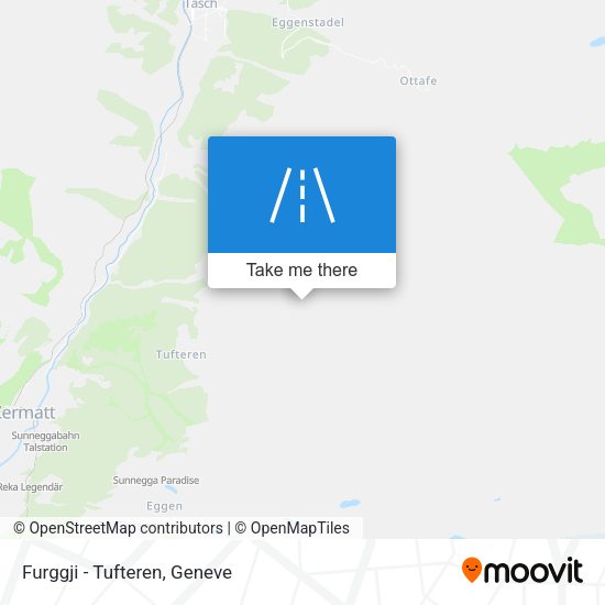 Furggji - Tufteren map
