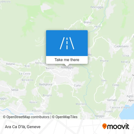 Ara Ca D'Ià map