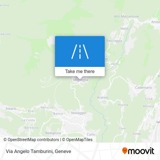 Via Angelo Tamburini map