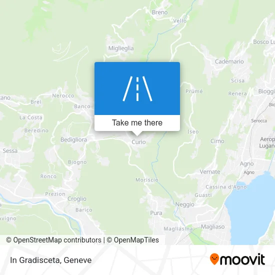 In Gradisceta map