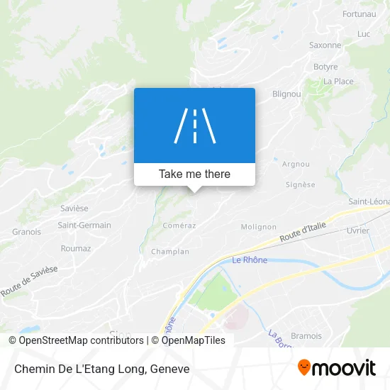 Chemin De L'Etang Long map