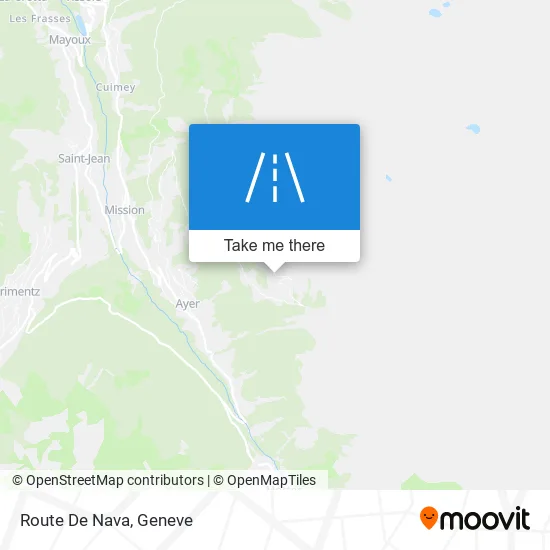 Route De Nava plan