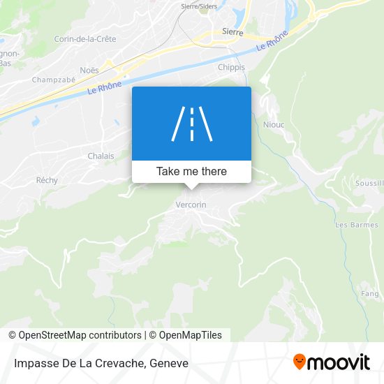 Impasse De La Crevache map
