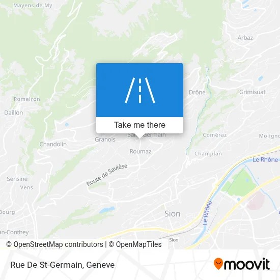 Rue De St-Germain map