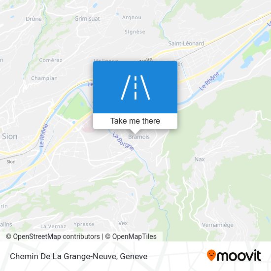 Chemin De La Grange-Neuve map