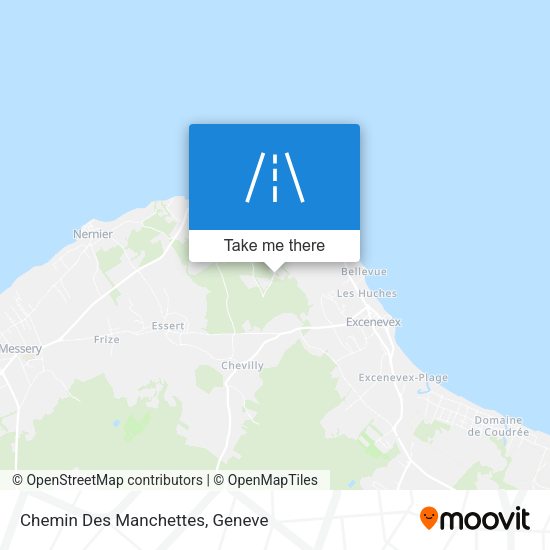 Chemin Des Manchettes map