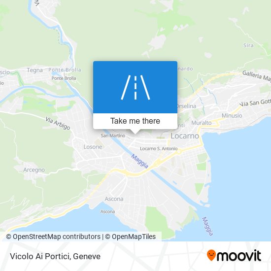 Vicolo Ai Portici map