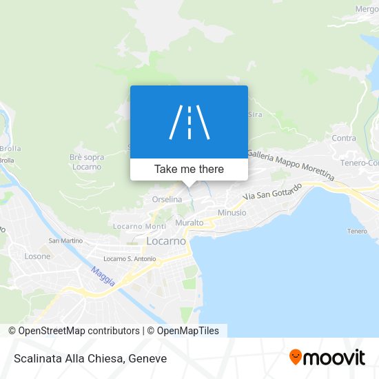 Scalinata Alla Chiesa map