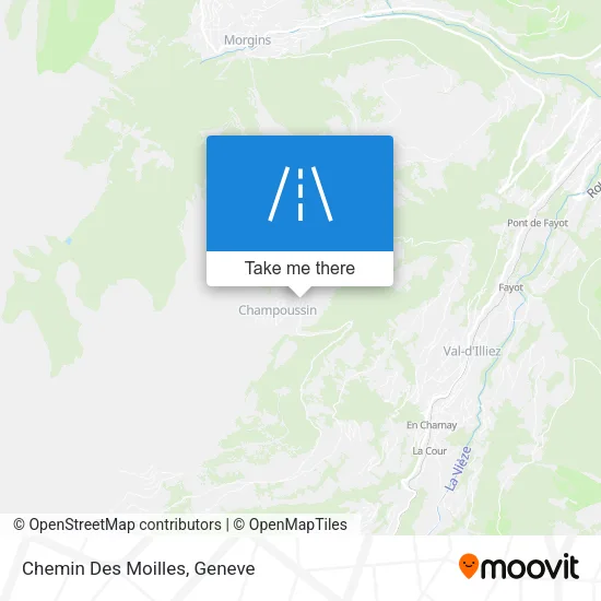 Chemin Des Moilles map
