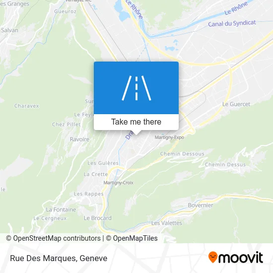 Rue Des Marques map
