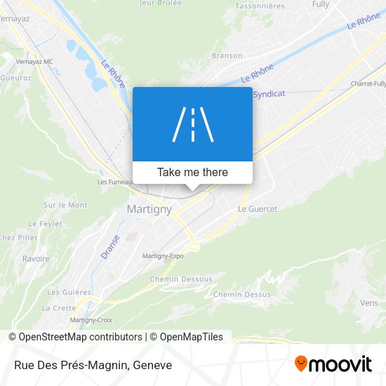 Rue Des Prés-Magnin map