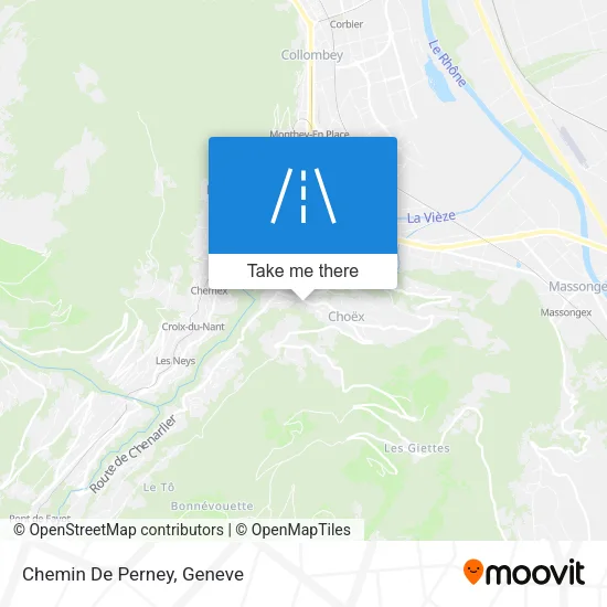 Chemin De Perney plan