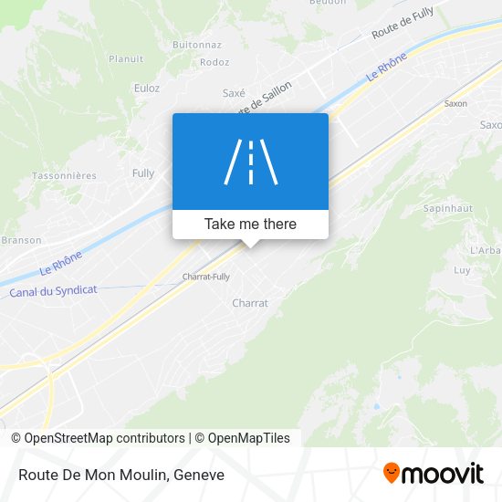 Route De Mon Moulin map