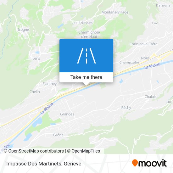 Impasse Des Martinets map