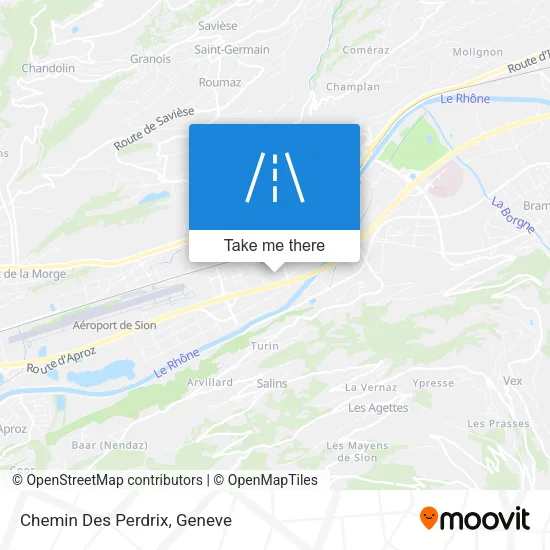 Chemin Des Perdrix map