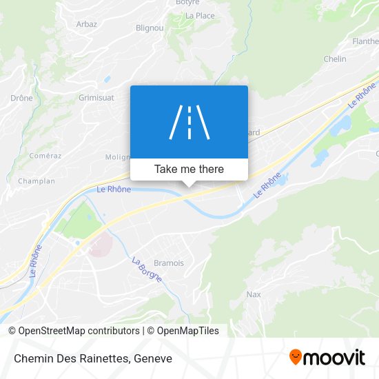 Chemin Des Rainettes map