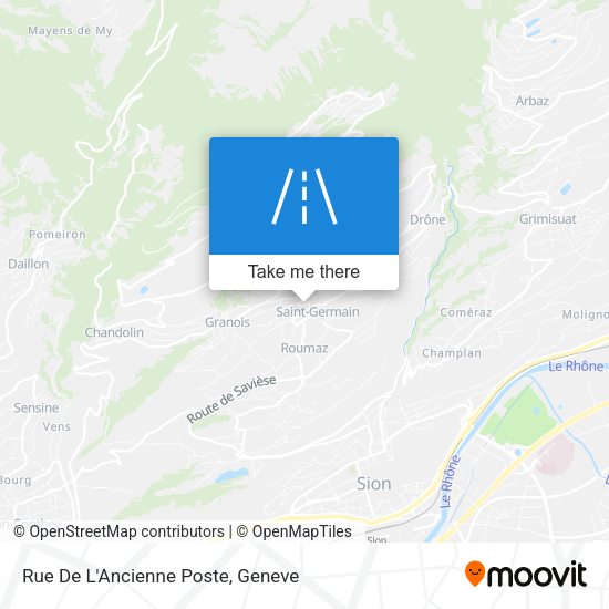 Rue De L'Ancienne Poste map