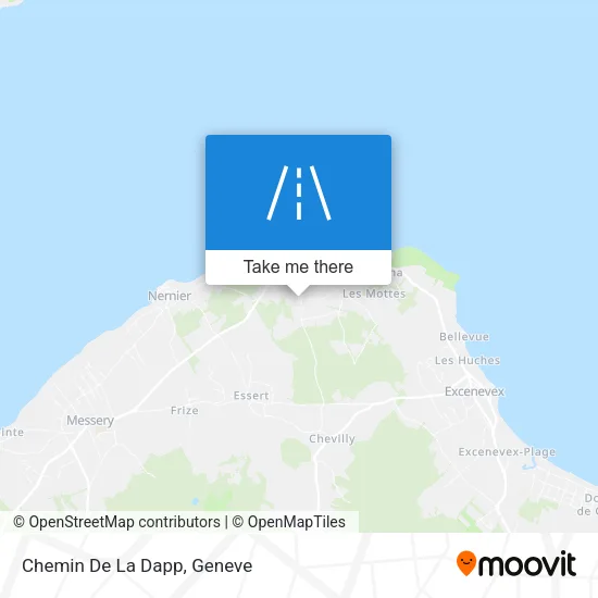 Chemin De La Dapp plan