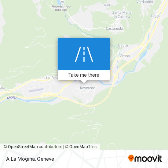 A La Mogina map