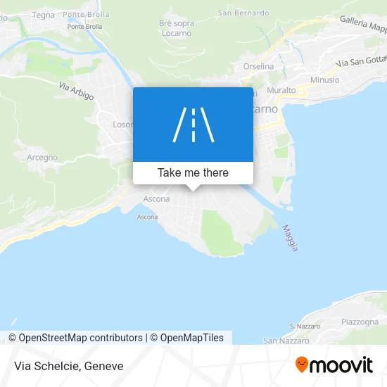 Via Schelcie map