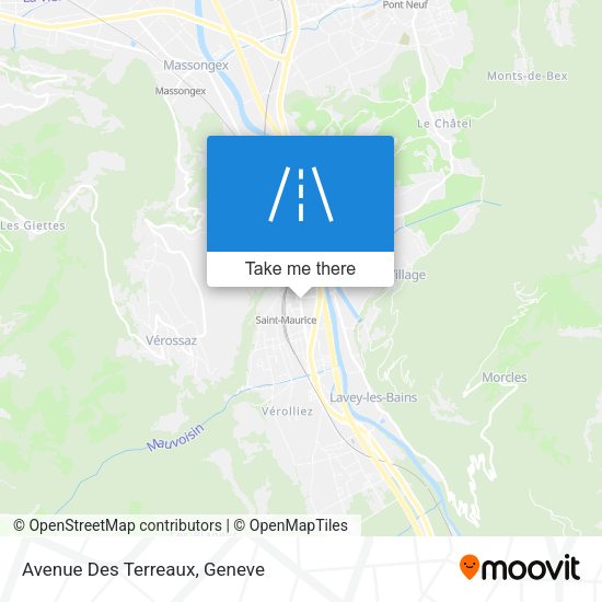 Avenue Des Terreaux map