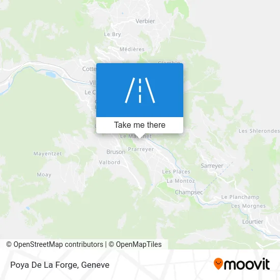 Poya De La Forge map