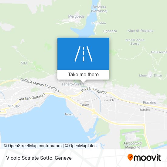Vicolo Scalate Sotto map