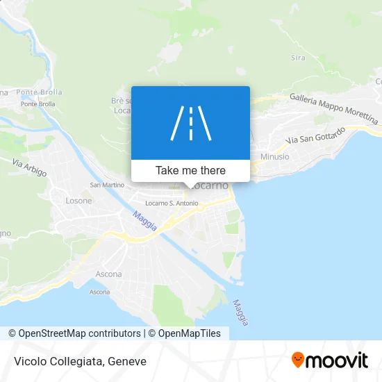 Vicolo Collegiata map
