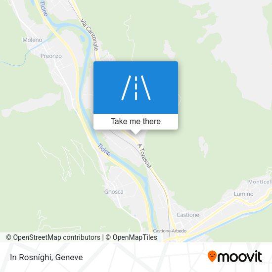 In Rosníghi map