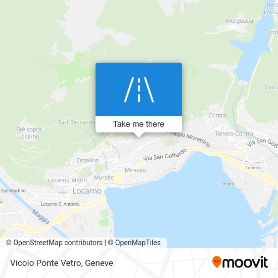 Vicolo Ponte Vetro map