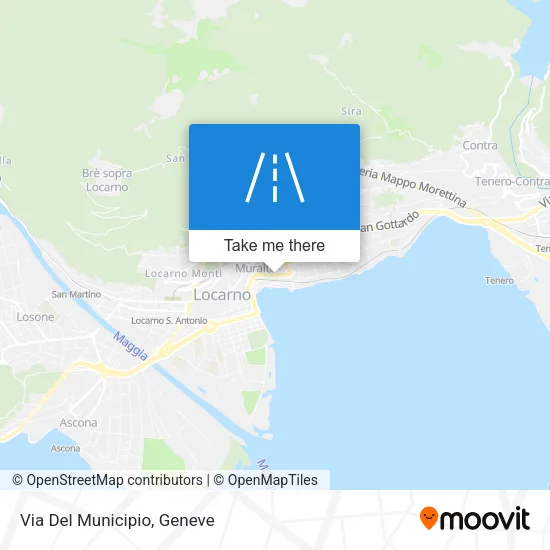 Via Del Municipio map