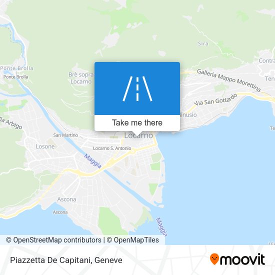 Piazzetta De Capitani map