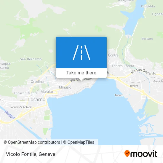 Vicolo Fontile map