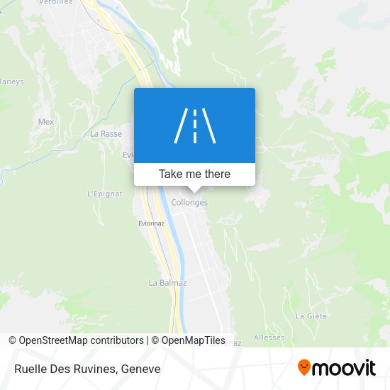 Ruelle Des Ruvines map
