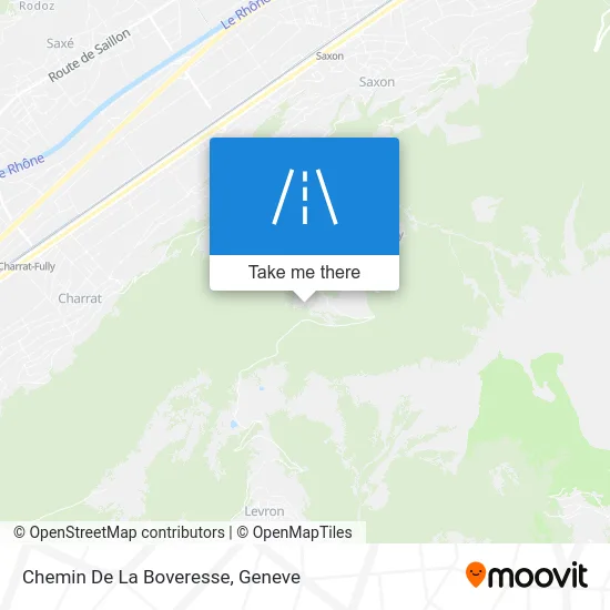 Chemin De La Boveresse map