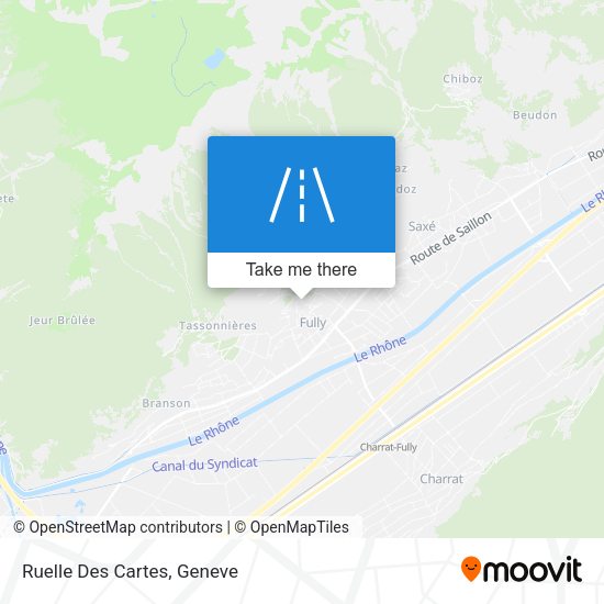 Ruelle Des Cartes map