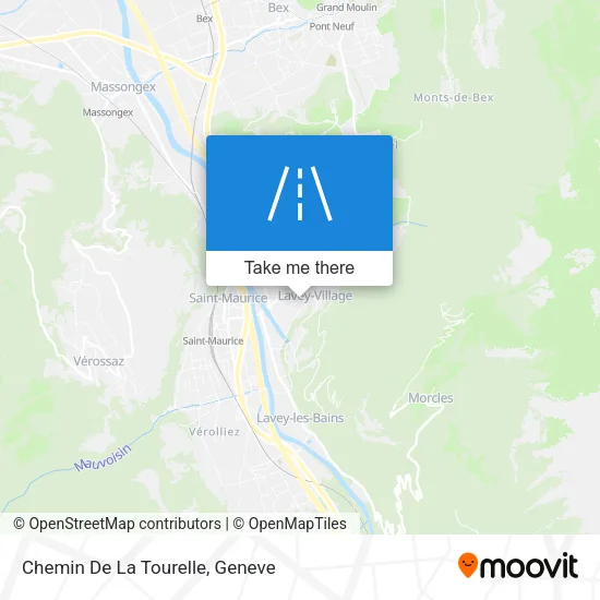 Chemin De La Tourelle map