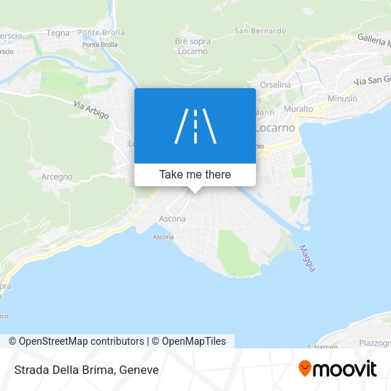 Strada Della Brima map