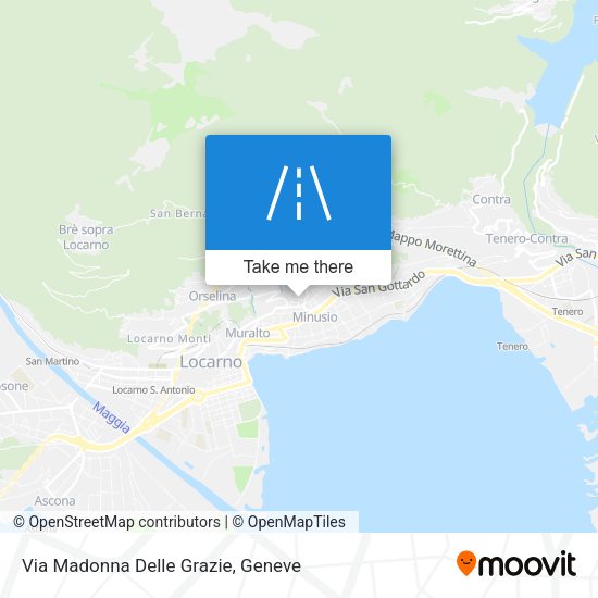 Via Madonna Delle Grazie map