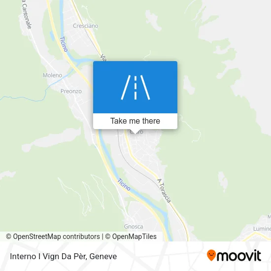 Interno I Vign Da Pèr map